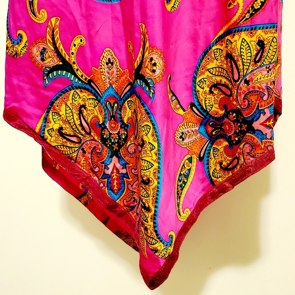 GUC Ticci Tonetto Women's Petite 100% Silk Skirt - Picture 5 of 7